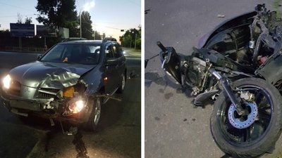 У Черкасах в ДТП отримав травми мотоцикліст
