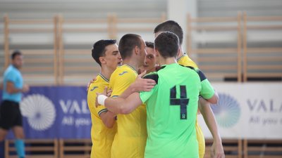 Україна U19 з розгромної перемоги стартувала у відборі на Євро-2022 з футзалу