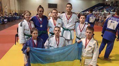 Десятеро дзюдоїстів з Дніпра стали призерами міжнародного турніру