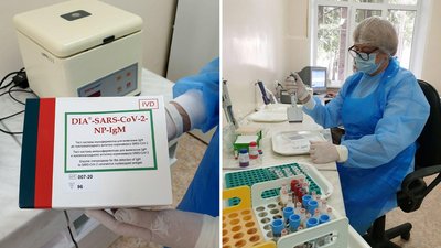 В обласній лікарні у Кропивницькому тестують на виявлення антитіл до COVID-19