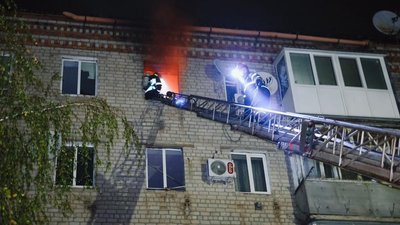 Наслідки ракетного удару по Балаклії