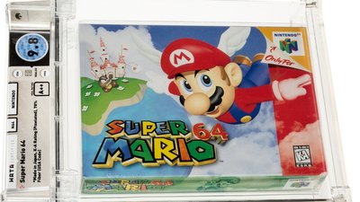 У США картридж відеогри Super Mario продали на аукціоні за понад 1,5 млн доларів