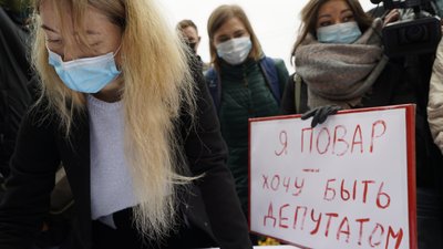 Акція працівників громадського харчування у Харкові зібрала 450 людей Акція працівників громадського харчування у Харкові зібрала 450 людей