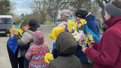Олексій Белінський, повернення з полону, Лиманська громада