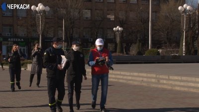 Рейд Черкасами провели рятувальники, поліцейські і медики