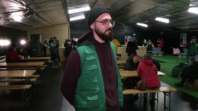 У Рівному відкрили найбільший вуличний пункт обігріву У Рівному відкрили найбільший вуличний пункт обігріву