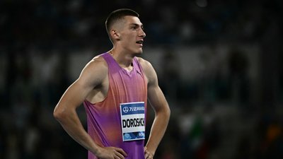 Олег Дорощук на етапі Діамантової ліги у Римі