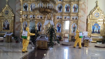 Порушення карантину: в єпархії УПЦ заперечують слова Нетішинського міського голови