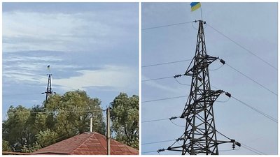 Російські військові та колаборанти бояться знімати українські прапори, які підняли партизани — Гайдай