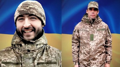 Полеглі військові з Буковини Ілля Костащук та Петро Чупрун