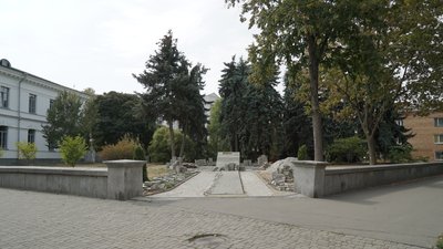 У Полтаві готують постамент під пам’ятник Сковороді