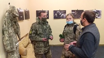 Виставку, присвячену морській піхоті, відкрили в Миколаєві Виставку, присвячену морській піхоті, відкрили в Миколаєві