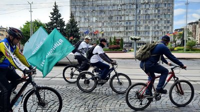 Вінниця в дванадцяте долучилась до Всеукраїнського Велодня Вінниця в дванадцяте долучилась до Всеукраїнського Велодня