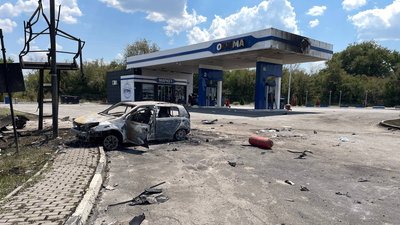 удар по АЗС, Криворіжжя, загинула людина
