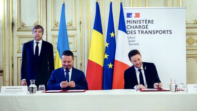Експорт українського зерна суходолом. Уряди Франції та Румунії підписали угоду Експорт українського зерна суходолом. Уряди Франції та Румунії підписали угоду
