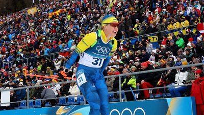 Юлія Джима у спринті на Олімпіаді-2026