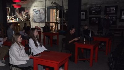 Під час презентації фільму "Переселенці. Почати жити наново" Під час презентації фільму "Переселенці. Почати жити наново"