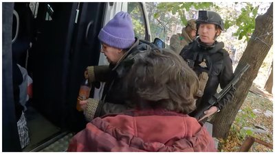 Евакуація цивільних з Костянтинівки