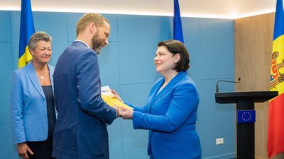 Молдова заповнила другу частину опитувальника для вступу в ЄС