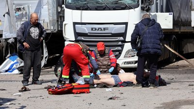 Росіяни вдарили по Дергачах дронами V2U: п'ятеро поранених, двоє з них — у тяжкому стані
