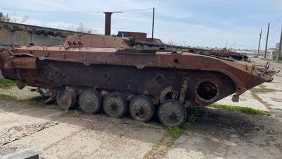 На Сумщині знаходиться кладовище російської військової техніки На Сумщині знаходиться кладовище російської військової техніки