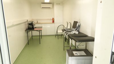 На Салтівці у Харкові запрацювала мобільна амбулаторія На Салтівці у Харкові запрацювала мобільна амбулаторія