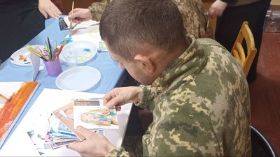 Арттерапія, Збір грошей, ЗСУ, Волонтерство, Військові