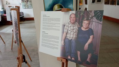 У Тернополі історії переселенців показали у портретах та графічній новелі У Тернополі історії переселенців показали у портретах та графічній новелі