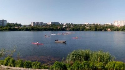 На Черкащині розпочалися Всеукраїнські змагання з веслування на байдарках На Черкащині розпочалися Всеукраїнські змагання з веслування на байдарках