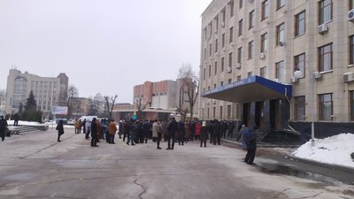 Житомиряни вдев'яте вийшли на акцію протесту проти підвищення тарифів на компослуги