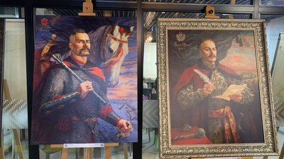 виставка картин Наталі Павлусенко "Герої козацької України" виставка картин Наталі Павлусенко "Герої козацької України"