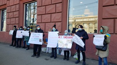 У Дніпрі пройшла акція "Ні свавіллю Української армії" У Дніпрі пройшла акція "Ні свавіллю Української армії"