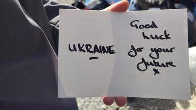 У Житомирі понад сім тисяч людей отримали продукти від волонтерів У Житомирі понад сім тисяч людей отримали продукти від волонтерів
