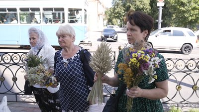 Букети з трав та кошики з медом: як у Вінниці відсвяткували Маковія Букети з трав та кошики з медом: як у Вінниці відсвяткували Маковія
