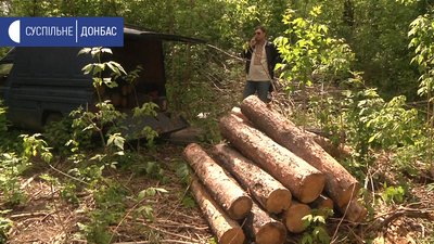 У Слов'янську затримали чоловіка, який крав зрубаний ліс У Слов'янську затримали чоловіка, який крав зрубаний ліс
