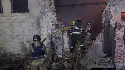 Рятувальники, пожежа, атака РФ