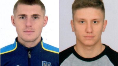 Легкоатлети Іван Банзерук та Віктор Шумік