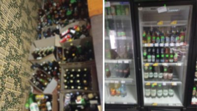На Черкащині у власників магазинів, які не мали ліцензії, вилучили 900 літрів алкоголю