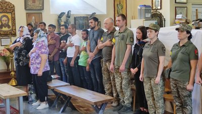 «Вирішив підтримати Україну»: у Полтаві попрощалися з Андрієм Волошиним, який загинув на війні «Вирішив підтримати Україну»: у Полтаві попрощалися з Андрієм Волошиним, який загинув на війні