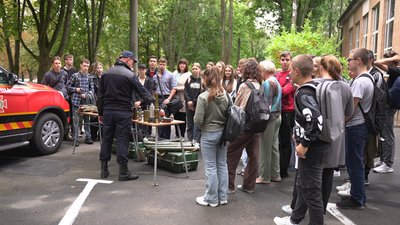 Зустріч студентів з представниками екстенних служб Зустріч студентів з представниками екстенних служб