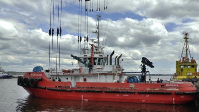 На миколаївському підприємстві завершився ремонт судна "Маршал"