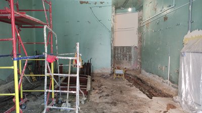 У Полтавському онкодиспансері готують приміщення для нового обладнання У Полтавському онкодиспансері готують приміщення для нового обладнання