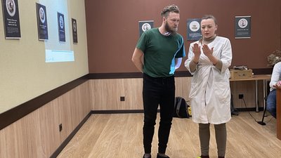 Полтавський театр "Малафея" після тимчасового призупинення роботи готується до прем’єри Полтавський театр "Малафея" після тимчасового призупинення роботи готується до прем’єри