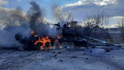На Чернігівщині заборонили збирати й здавати на металобрухт знищену військову техніку