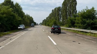 поліція, ДТП, 3 автомобілі, діти, лікарня, поліція, дорога, траса