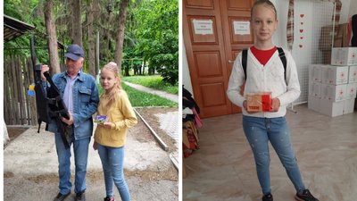 Дитячий фронт: як 9-річна дівчинка з Черкащини допомагає ЗСУ Дитячий фронт: як 9-річна дівчинка з Черкащини допомагає ЗСУ