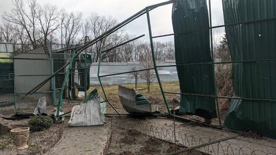 Волонтери з Охтирки допомагають рятувати тварин з харківського "Фельдман Екопарку" Волонтери з Охтирки допомагають рятувати тварин з харківського "Фельдман Екопарку"