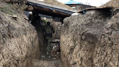 Підрозділ на позиції. Військові на Миколаївському напрямку розповіли про свій побут Підрозділ на позиції. Військові на Миколаївському напрямку розповіли про свій побут