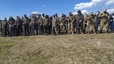 У Миколаєві стартували навчання для резервістів У Миколаєві стартували навчання для резервістів
