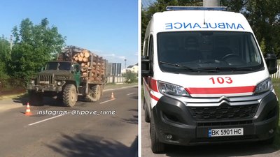 На Рівненщині колесо від вантажівки відірвало руку пішоходу. Чоловік помер у лікарні